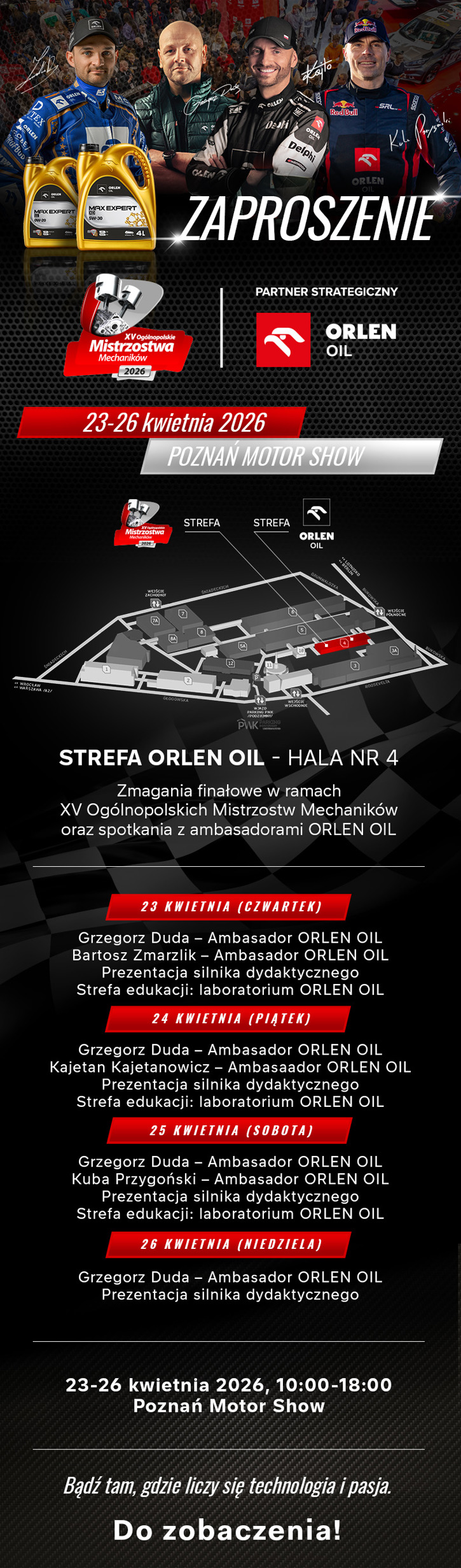 ORLEN OIL na Poznań Motor Show 2026